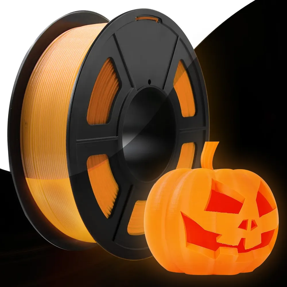 PLA Leuchtfilament 1,75 mm leuchtet im Dunkeln 200 g