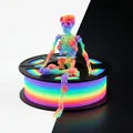 PLA Leuchtfilament 250 g im 4er-Pack 1,75 mm – Farbe 250g glow rainbowA