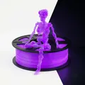 PLA Leuchtfilament 250 g im 4er-Pack 1,75 mm – Farbe 250g Pla glow purple