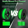 PLA Leuchtfilament 250 g im 4er-Pack 1,75 mm – 5
