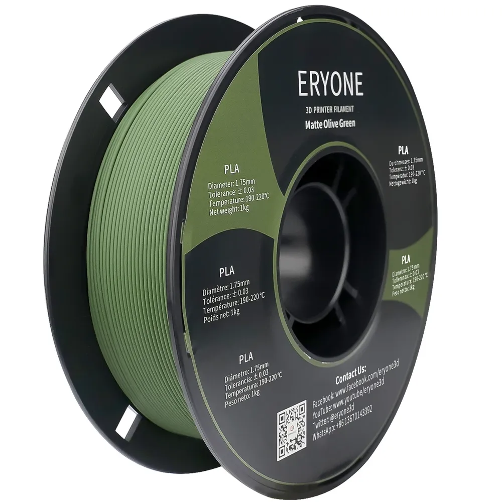 PLA Matte Filament 1,75 mm Premium matt 1 kg