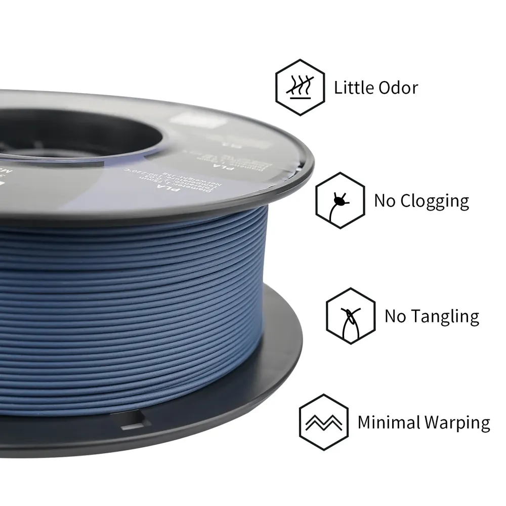 PLA Matte Filament 1,75 mm Premium matt 1 kg