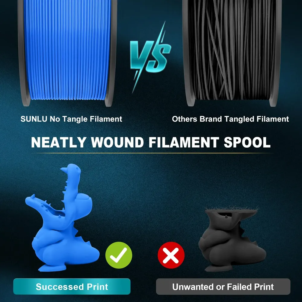 PLA Mattfilament 1,75 mm 1 kg oder 5 kg