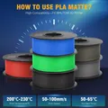 PLA Mattfilament 1,75mm 2 Rollen Mattes Finish – 4