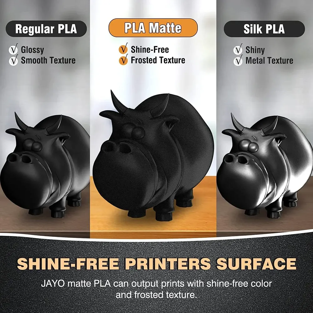 PLA Mattfilament 1,75mm 2 Rollen Mattes Finish