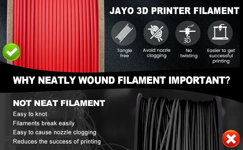 PLA Mattfilament 1,75mm 2 Rollen Mattes Finish