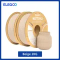 PLA Mattfilament 1 kg 1,75 mm dimensionale Genauigkeit – Farbe Beige 2kg