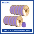 PLA Mattfilament 1 kg 1,75 mm dimensionale Genauigkeit – Farbe Lavender Purple 10kg