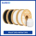 PLA Mattfilament 1 kg 1,75 mm dimensionale Genauigkeit – Farbe Mixed 4kg A