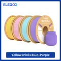 PLA Mattfilament 1 kg 1,75 mm dimensionale Genauigkeit – Farbe Mixed 4kg D