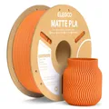 PLA Mattfilament 1 kg 1,75 mm dimensionale Genauigkeit – Farbe Orange 2kg