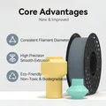 PLA Mattfilament 1 kg 1,75 mm glatte Oberfläche – 4
