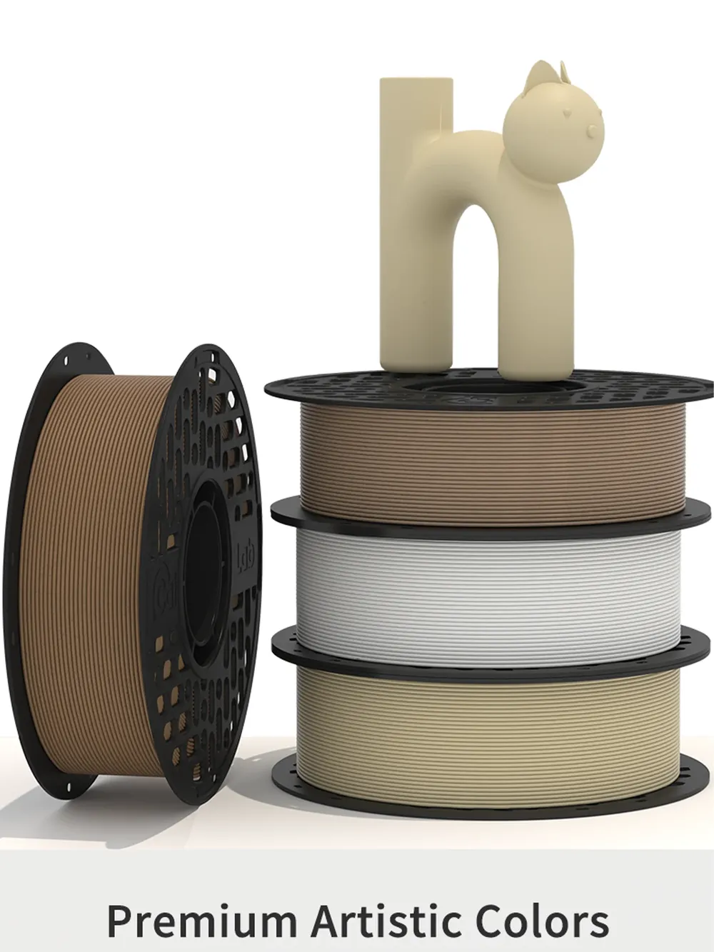 PLA Mattfilament 1 kg 1,75 mm glatte Oberfläche