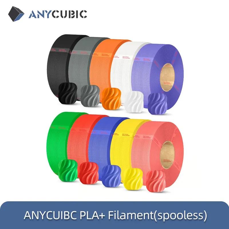 PLA+ Nachfüllfilament spulenlos 5 kg bunt