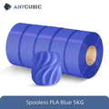 PLA Nachfüllfilament spulenlos 5 kg oder 10 kg – Farbe 5KG Blue