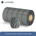 PLA Nachfüllfilament spulenlos 5 kg oder 10 kg – Farbe 5KG Texture Grey