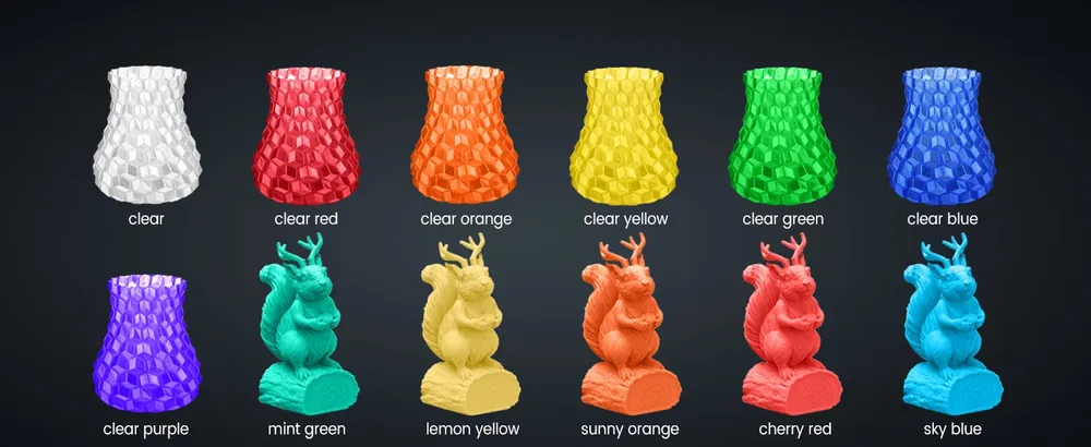 PLA/PETG/ABS Filament 5 kg 5 Rollen für 3D-Drucker