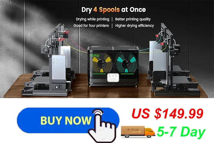 PLA/PETG/ABS Filament 5 kg 5 Rollen für 3D-Drucker