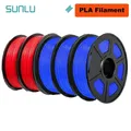 PLA/PETG/ABS Filament 5 kg 5 Rollen für 3D-Drucker – Color PLA 2RD 3BL
