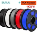 PLA/PETG/ABS Filament 5 kg 5 Rollen für 3D-Drucker – Color PLA MIX1-5Roll
