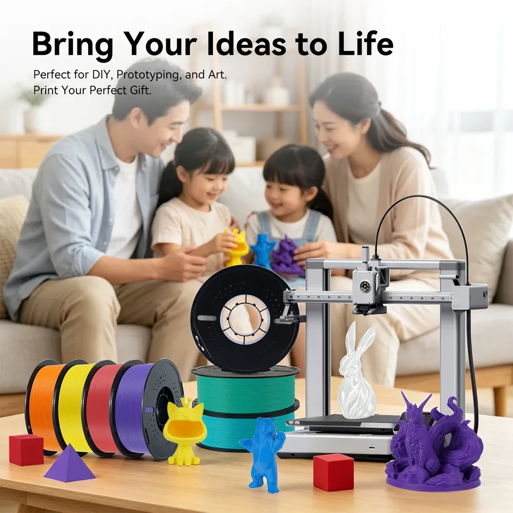 PLA PETG Filament 1,75 mm 1 kg 2 kg 13 Farben