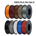 PLA PETG Filament 1,75 mm 10 kg Bundle – Farbe 10KG PLA Mixed E