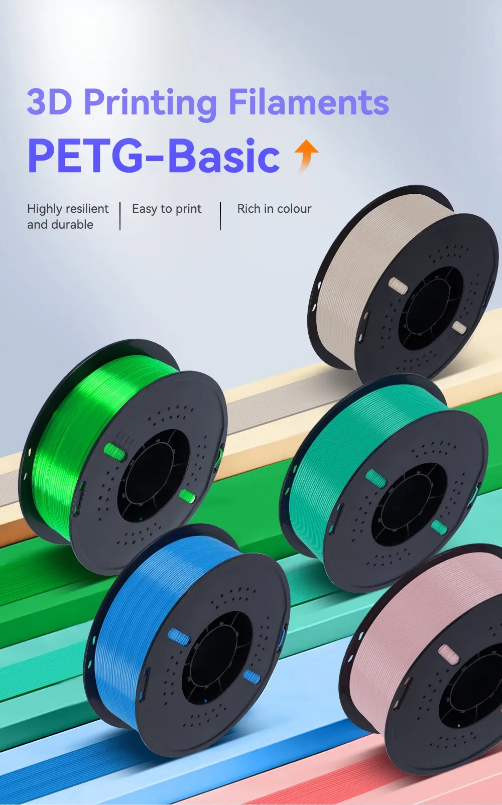 PLA PETG Filament 1,75 mm 10 kg Bundle