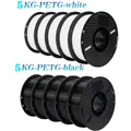 PLA PETG Filament 1,75 mm 10 kg Bundle – Farbe PETG Black and White