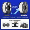PLA PETG Filament 1,75 mm 4 Rollen 5,5 kg – 2