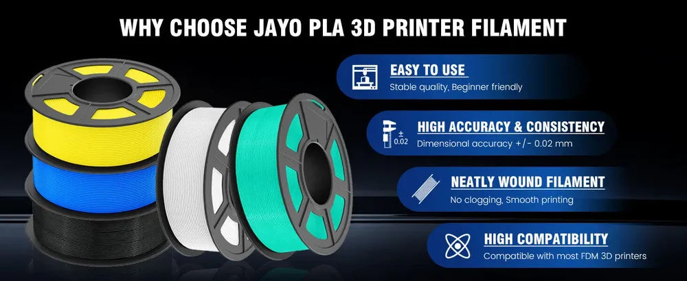 PLA PETG Filament 1,75 mm 4 Rollen 5,5 kg