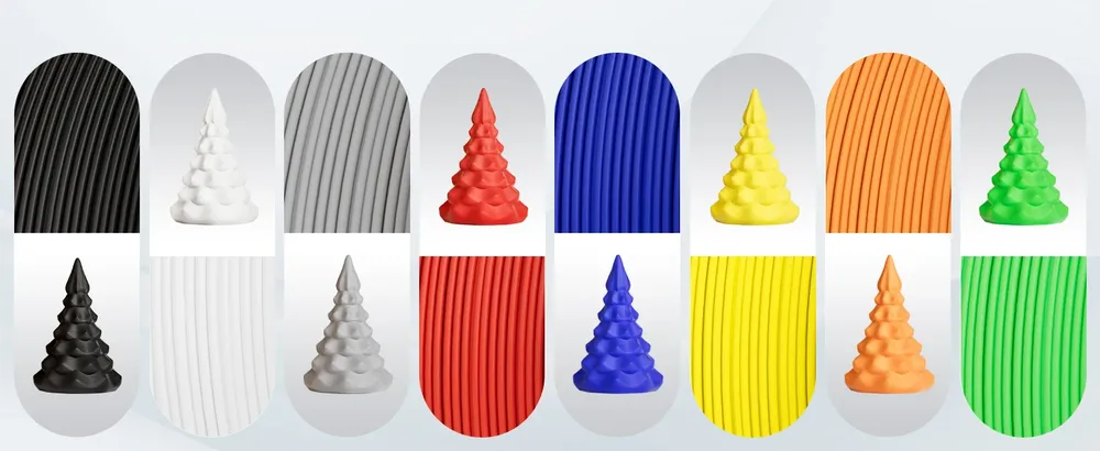 PLA PETG Filament 1,75 mm matt Großpackung 3 kg bis 4 kg