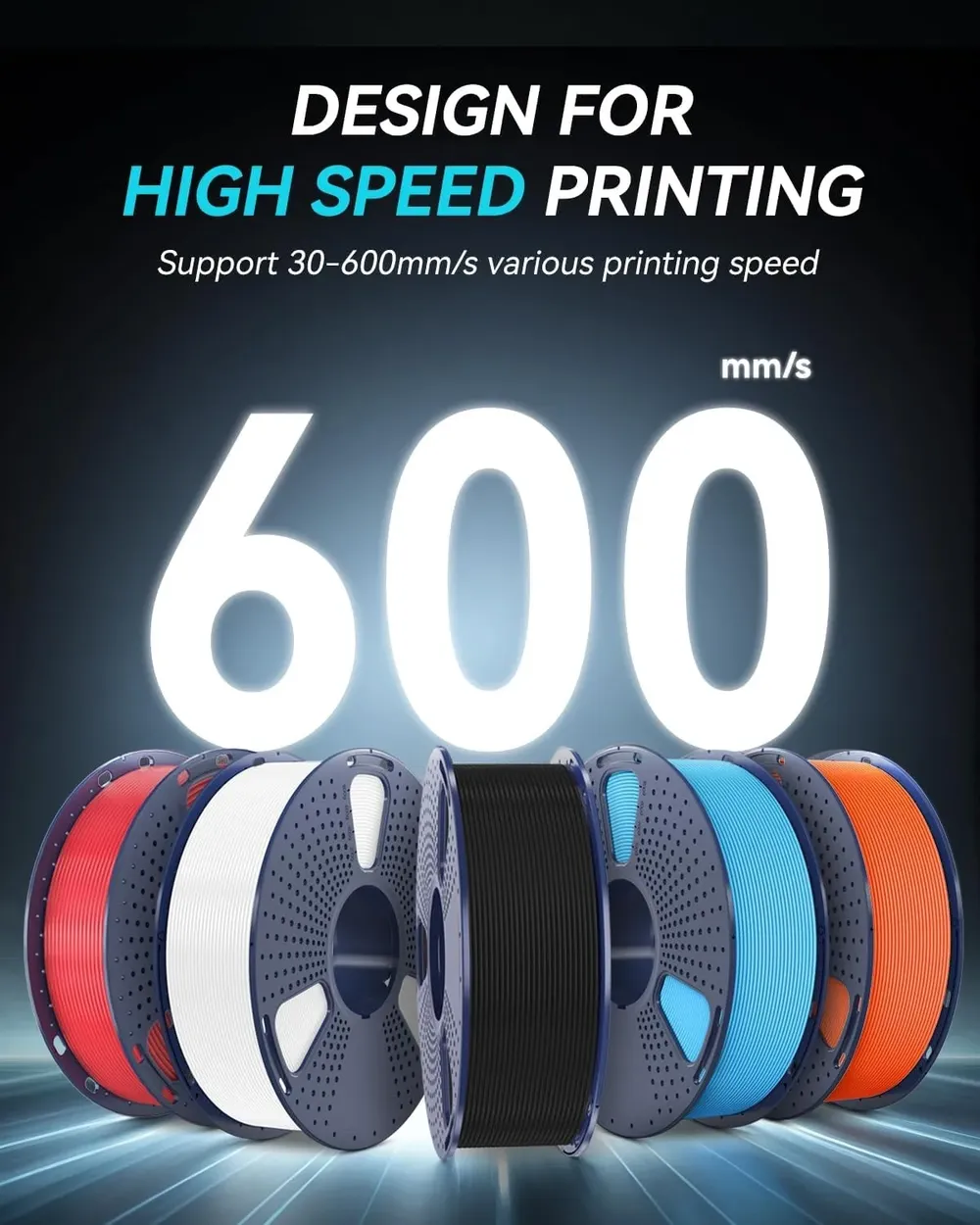 PLA PETG Filament 1,75mm 1kg matt oder Hochgeschwindigkeits