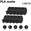 PLA PETG Filament 1,75mm 9 10 Rollen – Farbe PLA matte 10BK