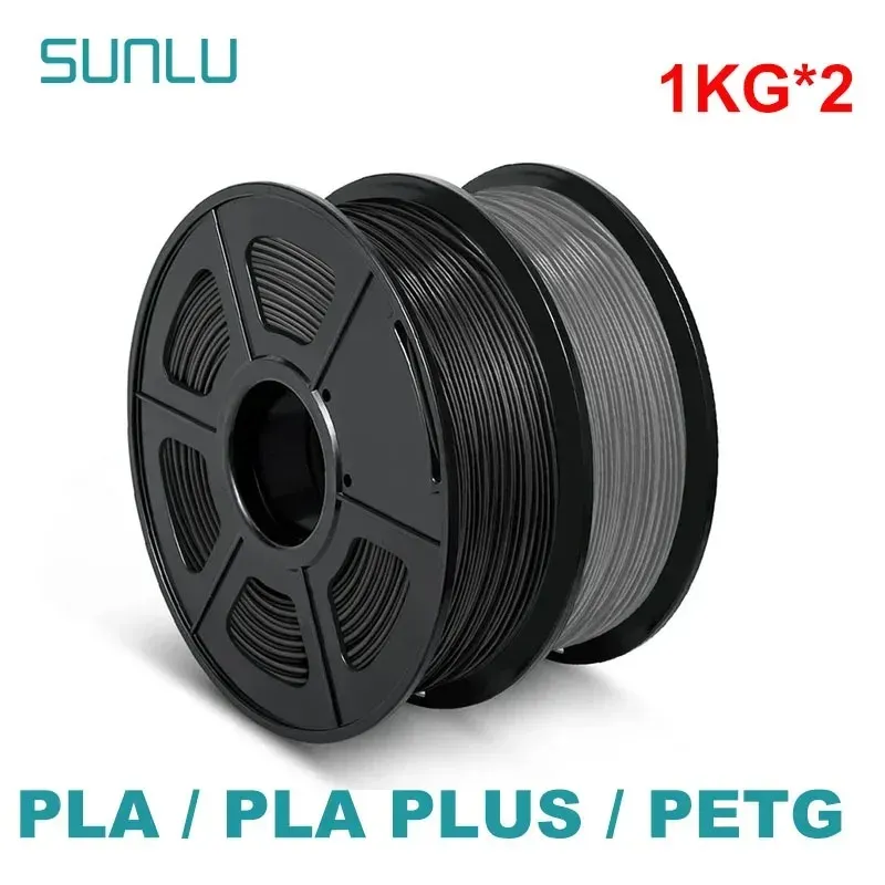 PLA/PETG Filament 2 kg 2 Rollen sauber gewickelt