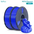 PLA/PETG Filament 2 kg 2 Rollen sauber gewickelt – Color PETG Blue