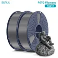 PLA/PETG Filament 2 kg 2 Rollen sauber gewickelt – Color PETG Grey