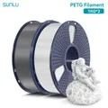 PLA/PETG Filament 2 kg 2 Rollen sauber gewickelt – Color PETG WT GY