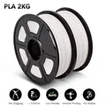 PLA/PETG Filament 2 kg 2 Rollen sauber gewickelt – Color PLA White