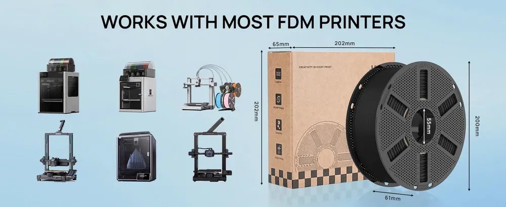 PLA PETG Filament 3,3 kg hochfest ungiftig