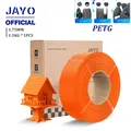 PLA PETG Filament Nachfüllung 1,1 kg ohne Spule – Farbe PETG Orange