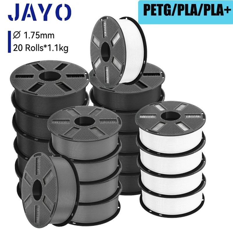 PLA Plus PETG Filament 20 Rollen blasenfrei glatt