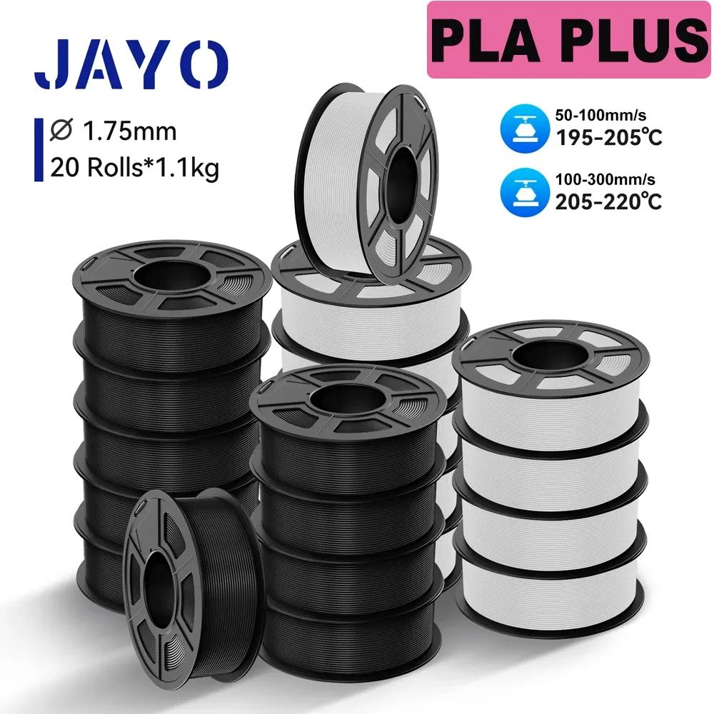 PLA Plus PETG Filament 20 Rollen blasenfrei glatt