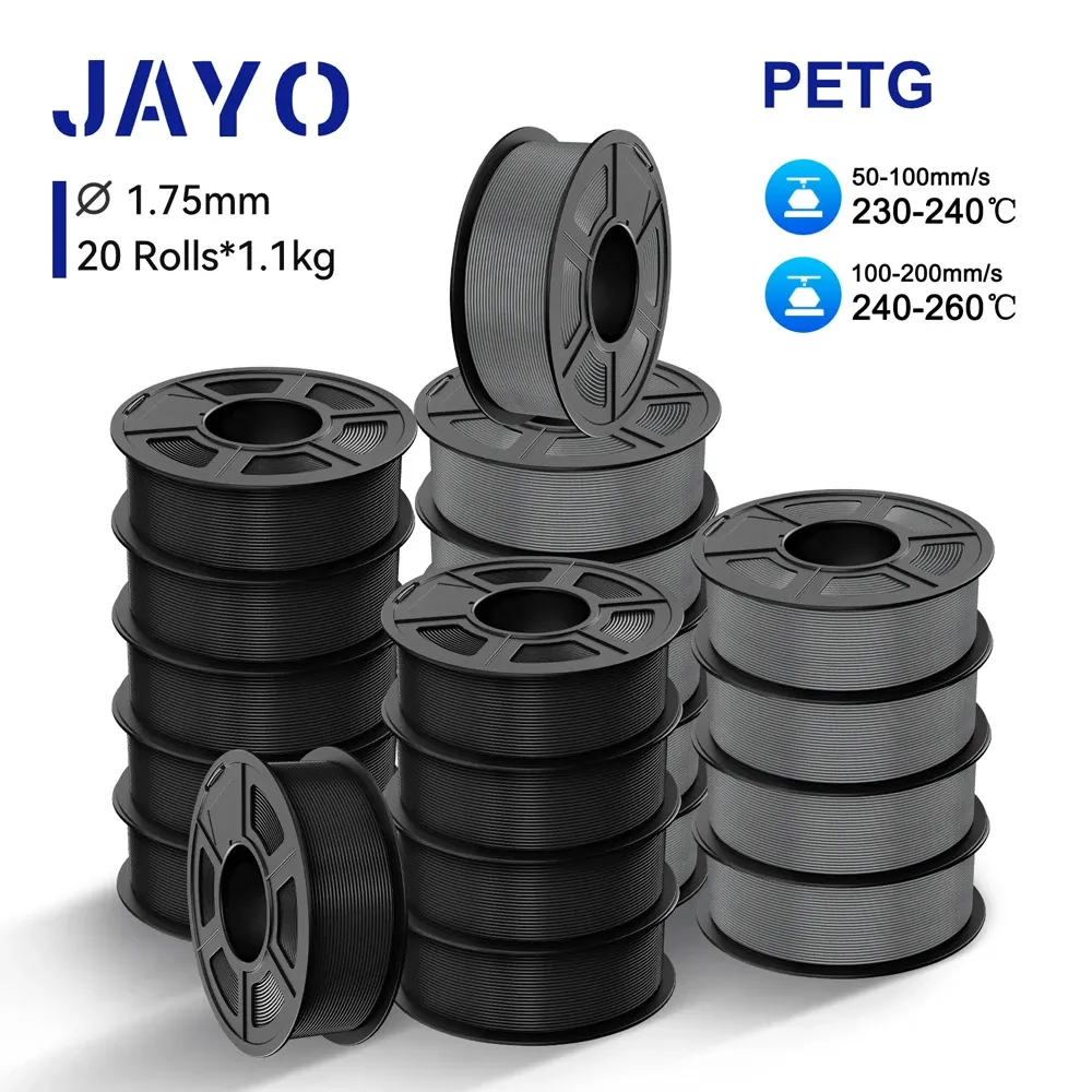 PLA Plus PETG Filament 20 Rollen blasenfrei glatt
