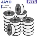 PLA Plus PETG Filament 20 Rollen blasenfrei glatt – Farbe PETG 20WT