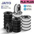 PLA Plus PETG Filament 20 Rollen blasenfrei glatt – Farbe PLAPLUS 20MIX01
