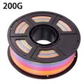 PLA Seiden-Regenbogen-Bonbon 1,75mm 200g 1kg – Farbe Rainbow Candy 200g
