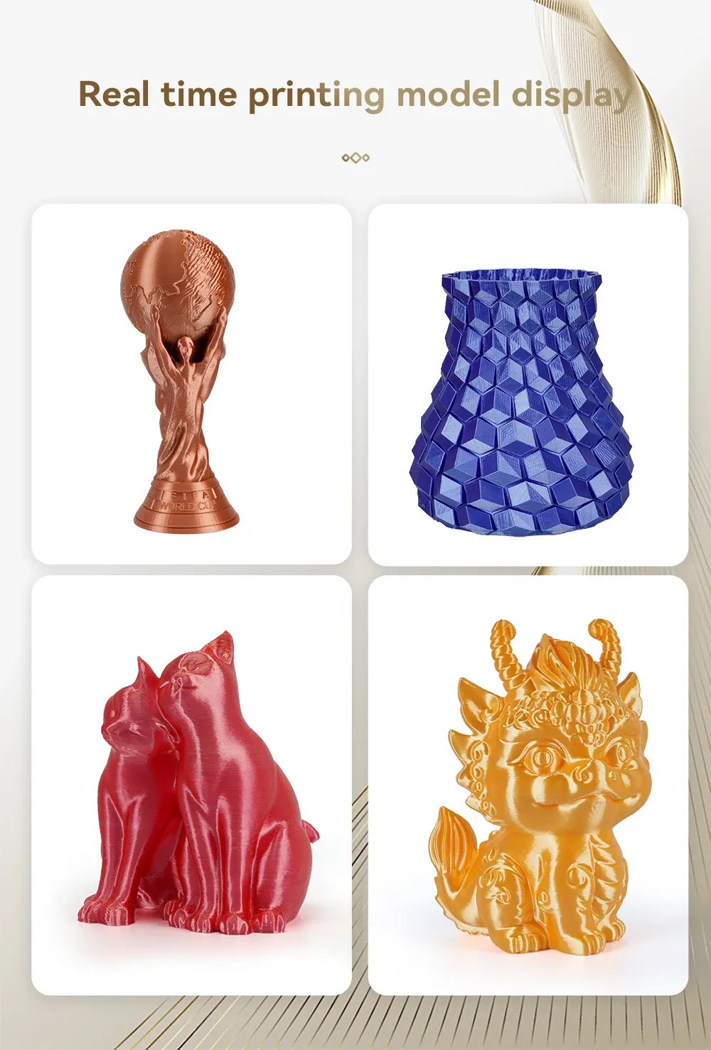 PLA Seidenfilament 1 kg bis 5 kg 1,75 mm