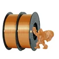 PLA Seidenfilament 1 kg bis 5 kg 1,75 mm – Farbe Silk Orange 2kg