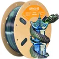 PLA Seidenfilament dreifarbig 1 kg pro Spule – Color Green Blue Bla