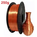 PLA Seidenfilament glänzend 250 g bis 1 kg – Farbe Orange-250g